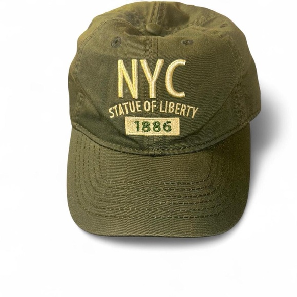 STATUE OF LIBERTY NYC NEW YORK CITY 1886 Baseball Cap Hat Adj. Men Size Cotton - Picture 1 of 8